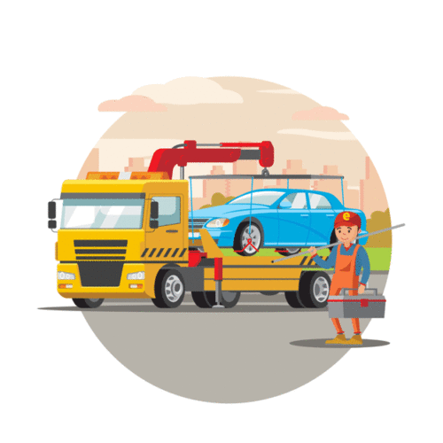 car towing